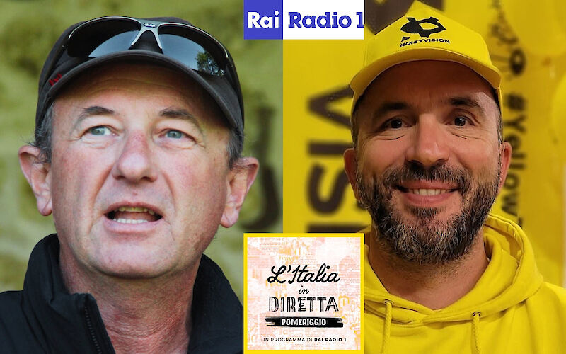 Luca Gianotti e Dario Sorgato in diretta su RaiRadio1