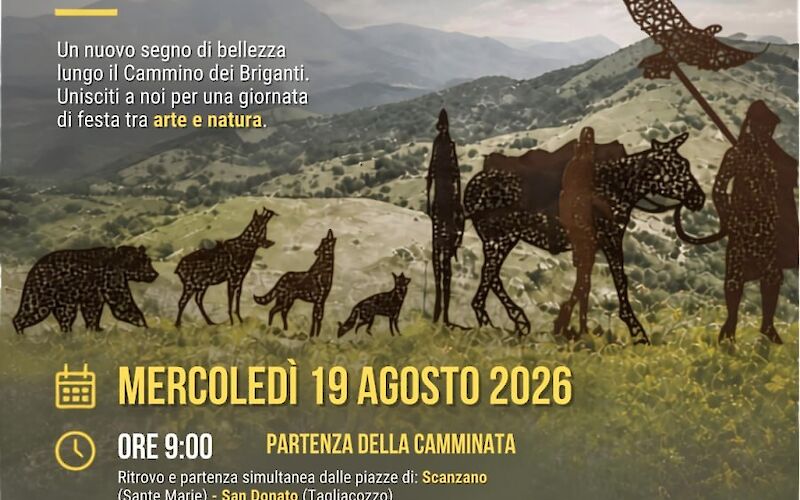 La carovana sul cammino • 19 agosto • Cammino dei Briganti